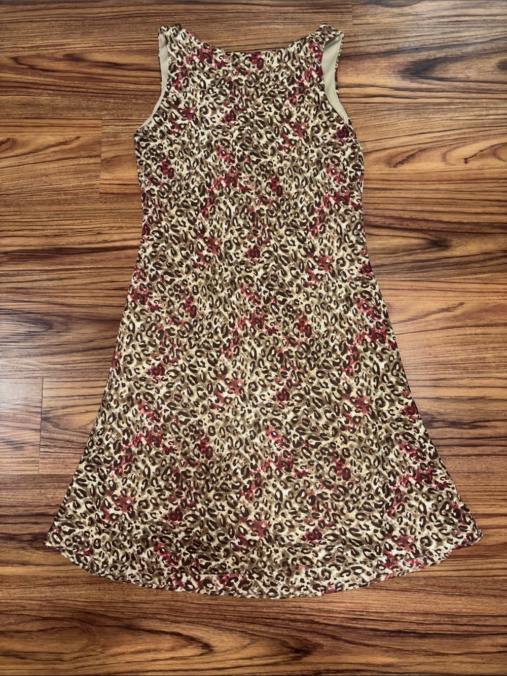 Vintage Alyn Paige Leopard Print Dress